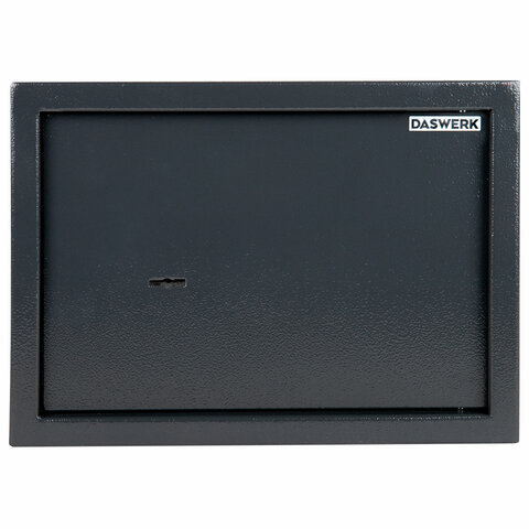 Сейф мебельный DASWERK (ДАСВЕРК) SC-250KL (250х350х250 мм), ключевой замок, графит, 291342