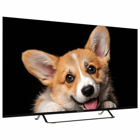 Телевизор TOPDEVICE TDTV50CS03U_BK, 50'' (126 см), 3840x2160, 4K, 16:9 SmartTV, Wi-Fi, Bluetooth, черный
