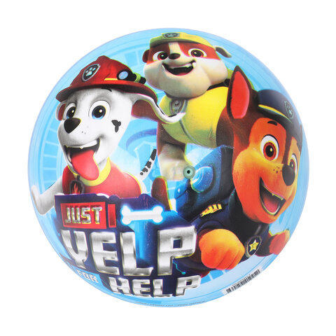 Мяч надувной полноцветный, лицензия, ПВХ, 23 см, АССОРТИ 10 видов, 665639