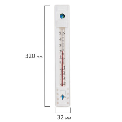Термометр универсальный, "БАШНЯ", диапазон: от -50 до +50 °C, ПТЗ, ТС-41