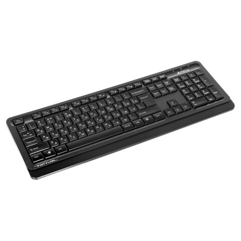 Набор беспроводной A4TECH Fstyler FG1010, USB, 104 клавиши, мышь 4 кнопки + 1 кнопка-колесо, черная, 1147570