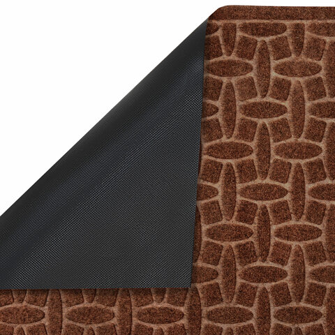 Коврик придверный 60х90 см, ВЕНГЕ, грязезащитный, 430 г/м2, фактурный рисунок АЛМАЗ, ЛЮБАША, 701056