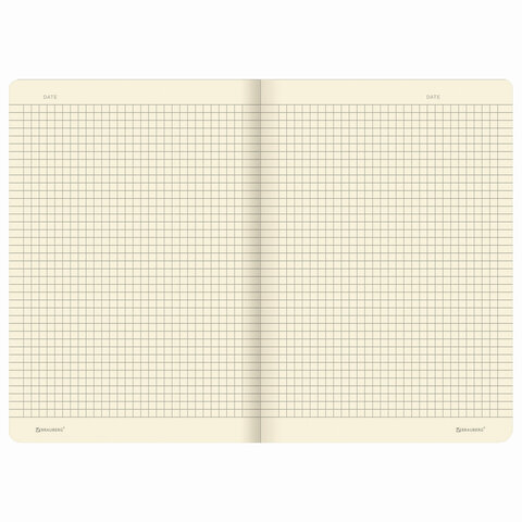 Тетради 40 л. в клетку обложка SoftTouch, НАБОР 3 шт., бежевая бумага 70 г/м2, сшивка, А5 (147х210 мм), JOY, BRAUBERG, 403791