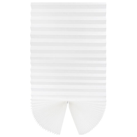 Жалюзи-плиссе, штора тканевая самоклеящаяся BRABIX, 60х180 см, "СТАНДАРТ+", 80 г/м2, цвет белый, 1 шт., 700007