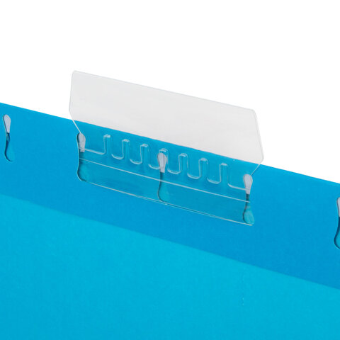 Подвесные папки А4 (350х240 мм), до 80 л., КОМПЛЕКТ 10 шт., синие, картон, STAFF, 270928