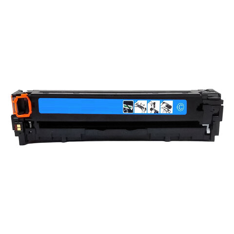 Картридж лазерный SONNEN (SH-CB541A) для HP CLJ CP1215/1515 ВЫСШЕЕ КАЧЕСТВО, голубой, 1400 страниц, 363955