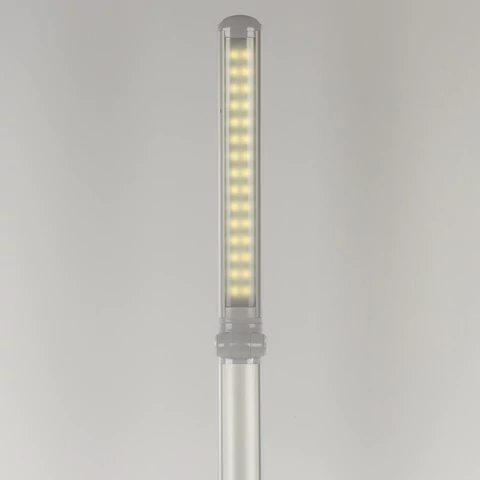 Настольная лампа / светильник SONNEN PH-3609, на подставке, LED, 9 Вт, металлический корпус, серый, 236688