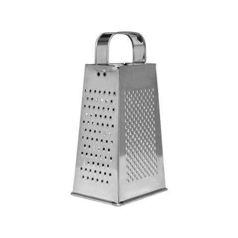 Терка 4 грани 22х11х8,5 см, белая жесть, BOOMHOUSE (БумХаус) Classic, 701858