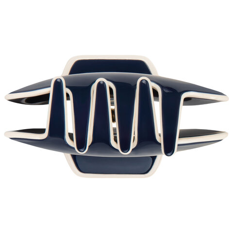 Краб для волос 6 см, темно-синий, MONTE VITA (МОНТЕ ВИТА), 457022