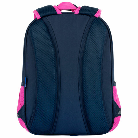 Рюкзак BRAUBERG OPTIMA, 2 отделения, с брелоком, "Tiny beauty", 36х27х18 см, 273155