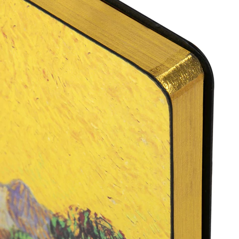 Ежедневник недатированный А5 (138х213 мм), BRAUBERG VISTA, под кожу, гибкий, 136 л., "Van Gogh", 111987