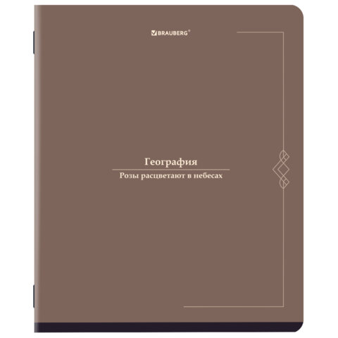 Тетради предметные, КОМПЛЕКТ 12 ПРЕДМЕТОВ, 48 л., SoftTouch, BRAUBERG "VINTAGE", 405183