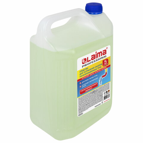 Средство для прочистки канализационных труб 5 л ТРУБОЧИСТ (тип КРОТ), LAIMA PROFESSIONAL, 606760