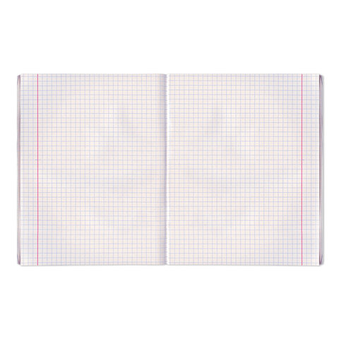 Тетрадь бумвинил, А5, 96 л., скоба, офсет №2 ЭКОНОМ, клетка, с полями, STAFF, ЗЕЛЕНЫЙ, 403416