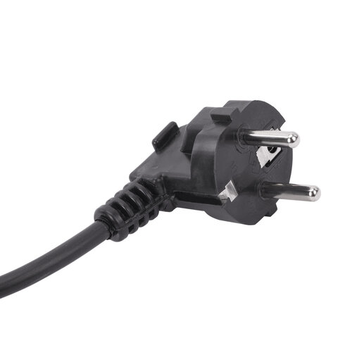 Удлинитель У10-004 4 розетки, с заземлением, 10 А, 3 м, черный, 6882