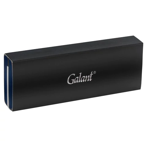 Ручка подарочная шариковая GALANT "MARINUS", корпус оружейный металл, детали хром, узел 0,7 мм, синяя, 143509