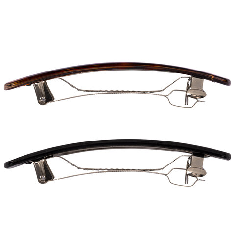 Заколка для волос 9 см, автомат, глянцевый, АССОРТИ, MONTE VITA (МОНТЕ ВИТА), 457086