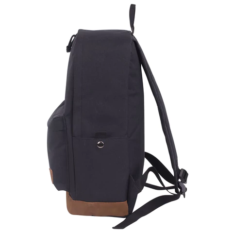 Рюкзак BRAUBERG URBAN универсальный, "Black Melange", черный, 43х30х17 см, 228841