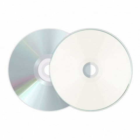 Диски CD-R MIREX 700 Мб, 52x, Cake Box (упаковка на шпиле), печать на диске, КОМПЛЕКТ 100 шт., UL120008A8T