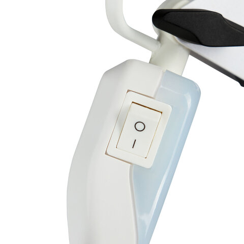 Светильник напольный Леда С20-043, ЛУПА (4,5/9 раз, стекло), торшер, светодиоды 8 Вт, высота 170 см