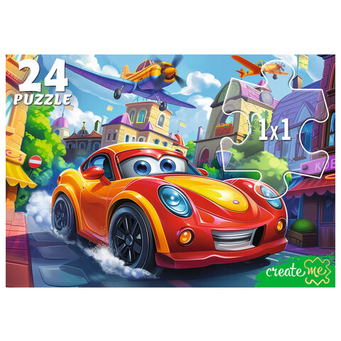 Пазл картонный "МАКСИ-ПАЗЛЫ", АССОРТИ, 180х125х40 мм, РК