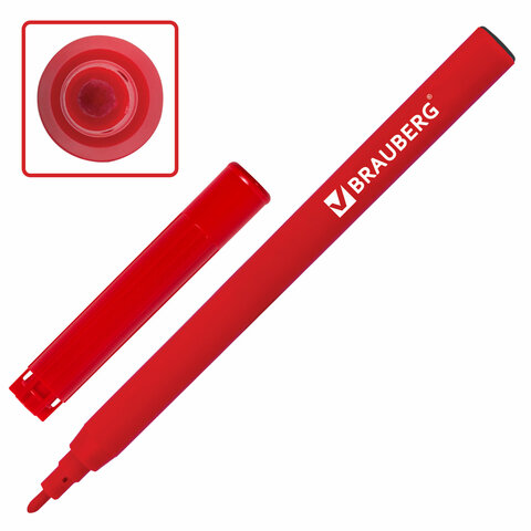 Фломастеры BRAUBERG "Wonderful butterfly", 12 цветов, вентилируемый колпачок, ПВХ-упаковка, 150522