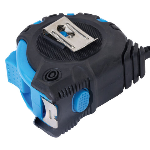 Рулетка измерительная 5 м х 19 мм, обрезиненный корпус, 3 фиксатора, RABBITEX (РАББИТЕКС) Special, 671354