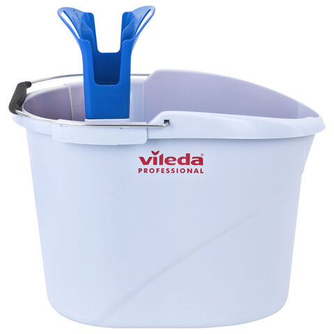 Ведро с отжимом VILEDA PROFESSIONAL "УльтраСпид Мини" 10 л, синий, 129686