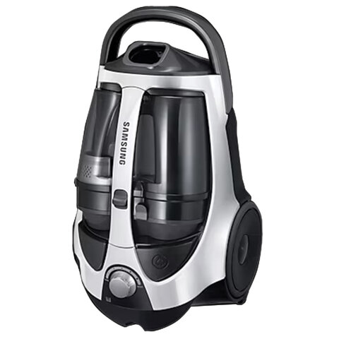 Пылесос SAMSUNG VCC8835V37/XEV, с контейнером "циклон", 2200 Вт, мощность всасывания 430 Вт, белый