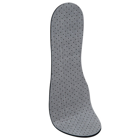 Стельки для обуви с АКТИВИРОВАННЫМ УГЛЕМ, УНИВЕРСАЛЬНЫЙ размер RU 34-45 / EU 35-46, с линиями выреза, SHEGRA (ШЕГРА), 700731