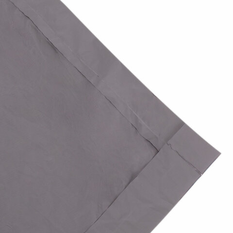 Дождевик плащ серый на кнопках, EVA, многоразовый прочный, чехол в комплекте, универсальный размер, SHAMAANI (ШАМААНИ), 610936