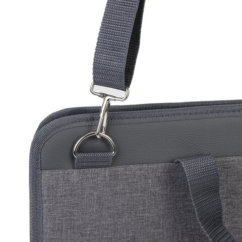 Папка сумка для рисунков и чертежей каркасная А3 (35х47 см), экокожа, BRAUBERG ART CLASSIC, 272989