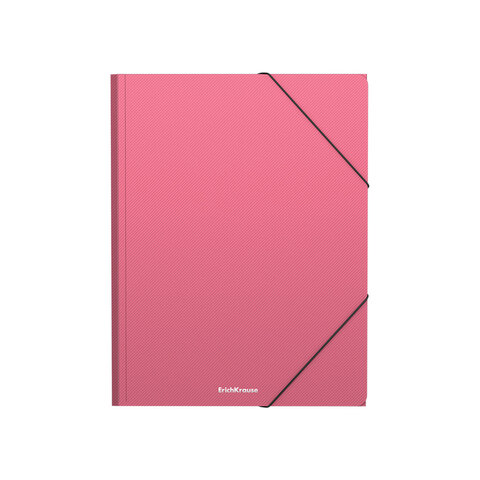 Папка на резинках ERICH KRAUSE "Diagonal Pastel", до 300 листов, ассорти, 600 мкм, 50400