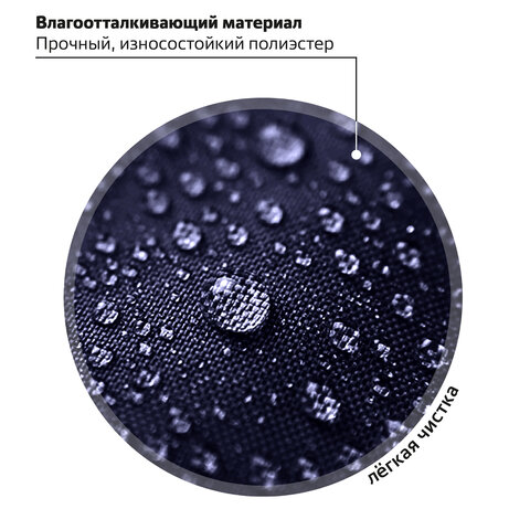 Ранец ЮНЛАНДИЯ WISE, 1 отделение, 3 кармана, устойчивое дно, "Donut worry", 37x29х15 см, 272073