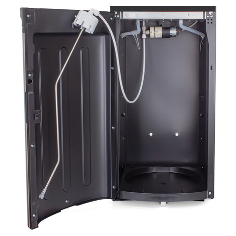 Кулер для воды AQUA WORK QRB-72LDS, напольный, НАГРЕВ/ОХЛАЖДЕНИЕ ЭЛЕКТРОННОЕ, таймер, бутыль снизу, черный, 33350