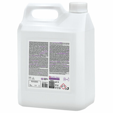 Средство для прочистки канализационных труб (для сантехники) 5,3 кг, GRASS DIGGER-GEL, гель, щелочное, 125206