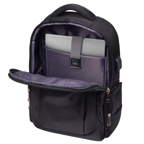 Рюкзак BRAUBERG FUNCTIONAL с отделением для ноутбука, 2 отделения, USB-порт, "Leader", 45х32х17 см, 270799