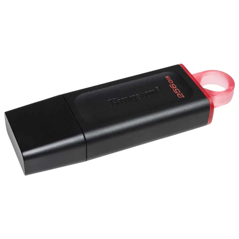 Флеш-диск 256 GB KINGSTON DataTraveler Exodia, разъем USB 3.2, черный/розовый, DTX/256GB