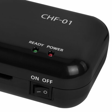 Ламинатор BRAUBERG CHF-01 А4, 60-150 мкм, 25 см/мин, с подарочным набором для ламинирования: резак, обрезчик углов, пленка 52 шт., 532861