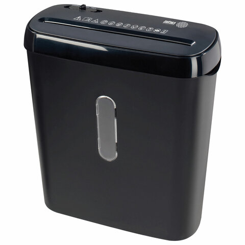 Уничтожитель (шредер) CACTUS CS-SH-A1, 2 уровень секретности, полоски 6 мм, 6 листов, корзина 8 литров