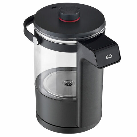 Термопот на 2,5 литра, 1 режим подачи воды, BQ (БИ-КЬЮ) TP331, 1500 Вт, 3 температурных режима, стекло, 86199012