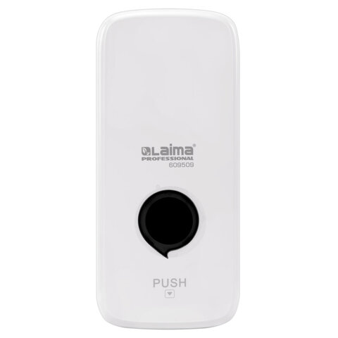 Дозатор для жидкого мыла LAIMA PROFESSIONAL PREMIUM, НАЛИВНОЙ, 1 л, белый, ABS-пластик, 609509