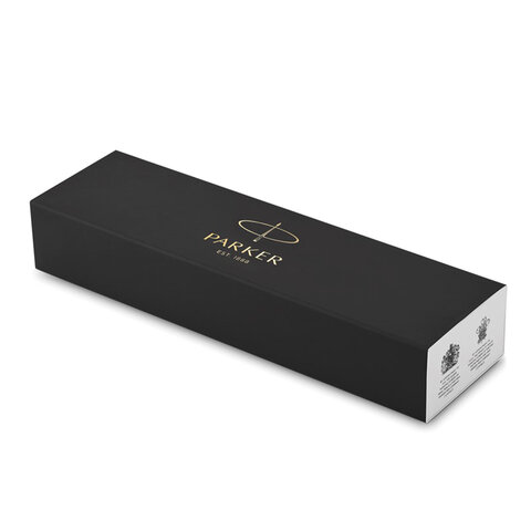 Ручка перьевая PARKER "Urban Core Muted Black GT", черный матовый лак, позолота, синяя, 1931593