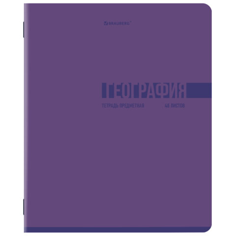 Тетради предметные, КОМПЛЕКТ 12 ПРЕДМЕТОВ, 48 л., обложка картон, BRAUBERG "VIBE", 405163
