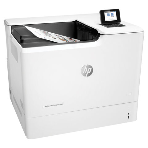 Принтер лазерный ЦВЕТНОЙ HP Color LaserJet Enterprise M652n, А4, 47 стр./мин., 100 000 стр./мес., сетевая карта, J7Z98A