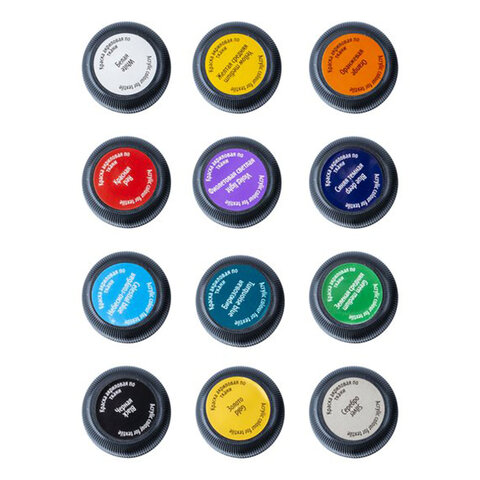 Краски по ткани акриловые "Декола", 12 цветов по 20 мл, в баночках, Невская Палитра, 4141216