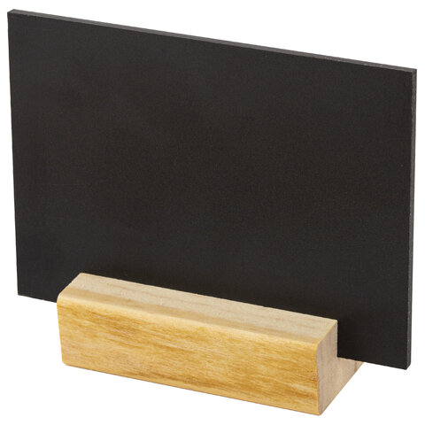 Ценникодержатель деревянный (ценники, реклама, фото) 7х3х2 см, КОМПЛЕКТ 8 шт., BRAUBERG, 291313