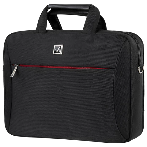 Сумка портфель BRAUBERG DANDY с отделением для ноутбука 15-16", 2 отделения, "Combi", черная, 32х41х10 см, 240397