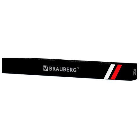 Ручка подарочная шариковая BRAUBERG "Delicate Black", корпус черный, узел 1 мм, линия письма 0,7 мм,синяя, 141399