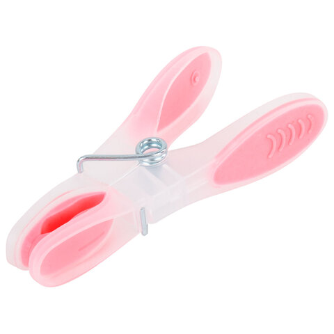 Прищепки бельевые 8,2 см, КОМПЛЕКТ 20 штук, прорезиненный пластик, ассорти, PRIMILA (ПРИМИЛА) PREMIUM, 700522